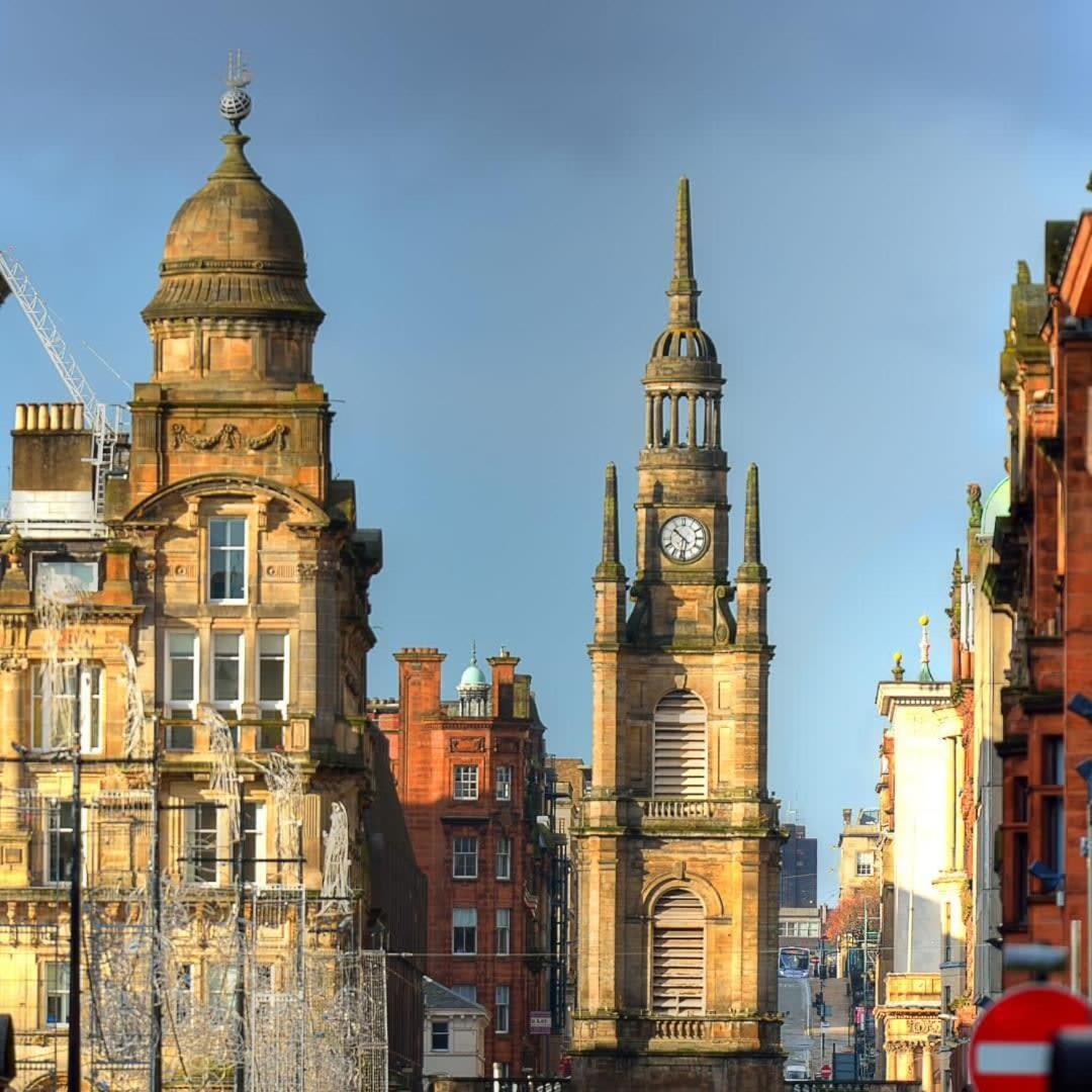 Glasgow Green Getaway With Free Parking Exterior photo